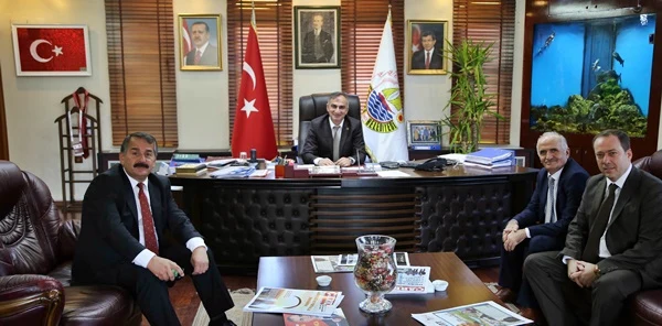 Arifiye, Kaynarca ve Geyve Belediye Başkanlarından Yılmazer'e Ziyaret