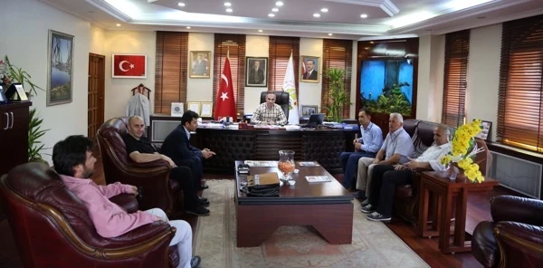 Başkan Yılmazer Amatör Spor Kulübü Başkanları ile Toplantı Yaptı