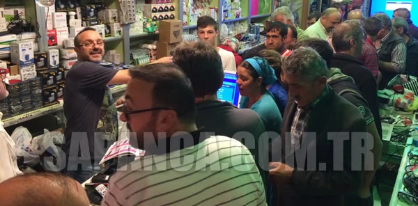 Sapanca'da Türksat 4a Yoğunluğu