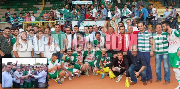 Sapanca Gençlikspor Valilik Kupasının Sahibi