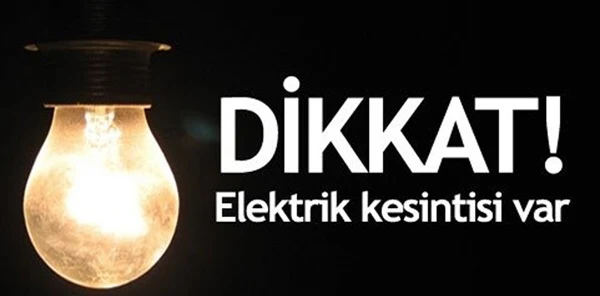 Uzunkum ve Güldibi Mahallesinde Elektrik Kesintisi