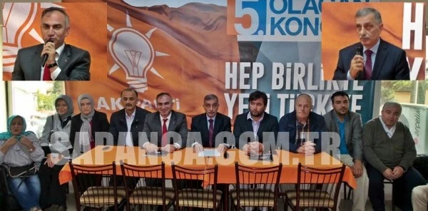 AK Parti Sapanca İlçe Başkanı Nazmi Bostancı Basın Açıklaması Yaptı