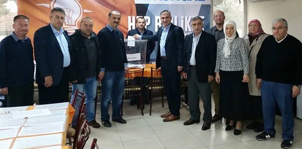 AK Parti Sapanca Sandığa Gitti