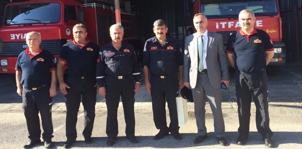 Başkan Yılmazer, Sapanca İtfaiye Grup Amirliğini Ziyaret Etti