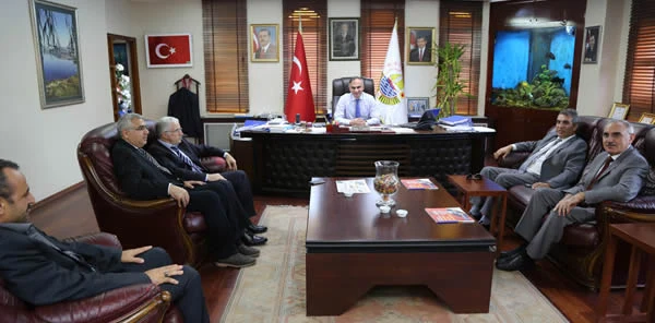 İller Bankası Yönetim Kurulu Başkanı Başkan Yılmazer'i Ziyaret Etti