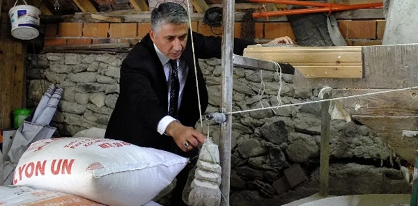 Kaymakam Gökhan Azcan, Tarihi Değirmeni İnceledi
