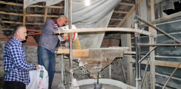 Rumların Miras Bıraktığı Değirmenin Çarkları 5 Asırdan Beri Dönüyor