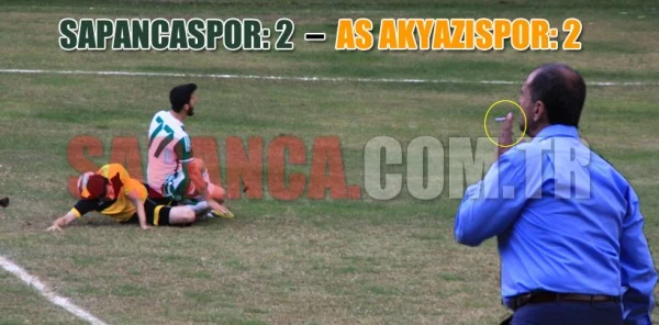 Sapanca Gençlikspor: 2 – As Akyazıspor: 2
