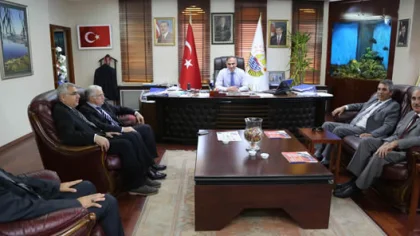 İller Bankası Yönetim Kurulu Başkanı Başkan Yılmazer'i Ziyaret Etti