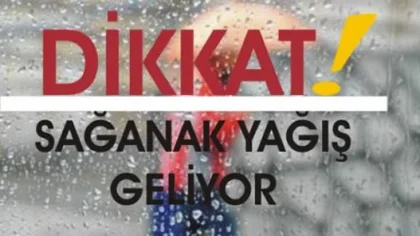 Pazar ve Pazartesi'ye Dikkat!
