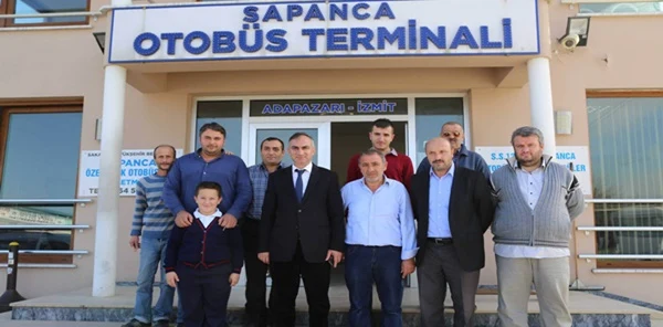 Başkan Yılmazer S.s12 Nolu Sapanca Otobüsçüler Kooperatifini Ziyaret Etti