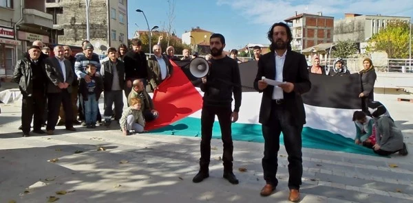 İsrail Askerlerinin Mescid-İ Aksa Baskını, Sapanca İlçesinde Protesto Edildi