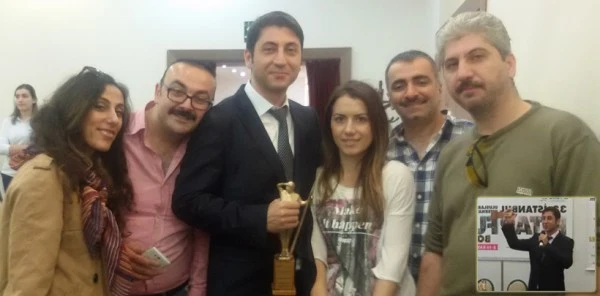 Sapancalı Roman ve Hikaye Yazarı Ragıp Eşref Filiz Ödülünü Aldı