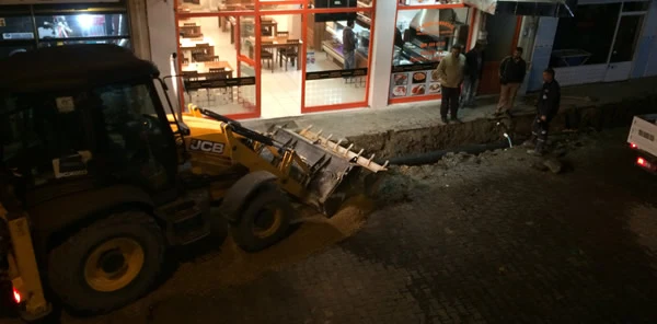 SASKİ, Sapanca'da Yağmursuyu Çalışmalarını Sürdürüyor