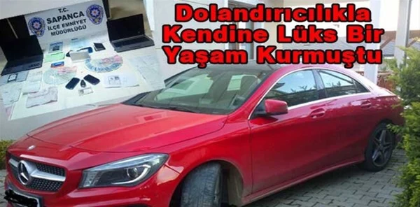 Sanal Dolandırıcı Lüks Villada Yakalandı