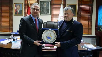 Kardeş Belediye Komrat'tan Başkan Yılmazer'e Ziyaret