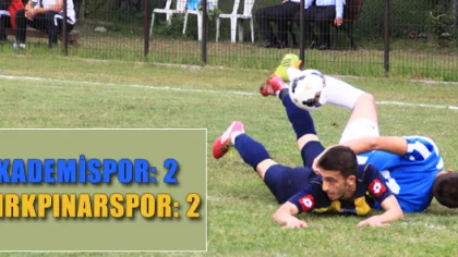 Sapanca Akademispor: 2 - Kırkpınarspor: 2