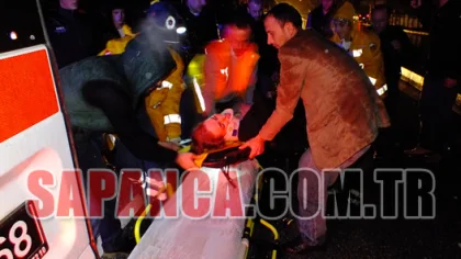 Sapanca İlçesinde Otomobilin Çarptığı Seda Gür Yaralandı