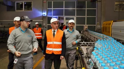 Yılmazer'den Damla Su Fabrikasına Ziyaret