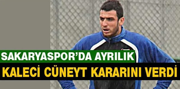 Kaleci Cüneyt Takımdan Ayrıldı