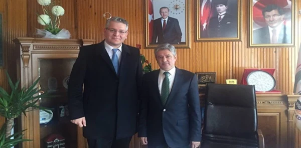 Levent Ulusoy Söğütlü Belediye Başkanını Ziyaretinde Bulundu