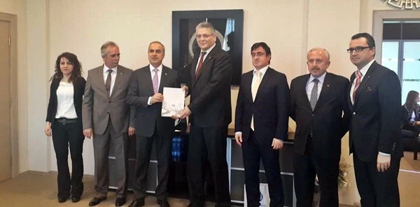 Sakarya AK Parti Milletvekili Aday Adayı Levent Ulusoy, SATSO'yu Ziyaret Etti