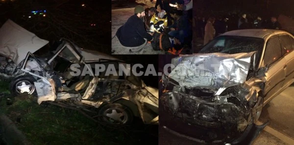 Sapanca'da Feci Kaza: 1 Ölü, 3 Yaralı