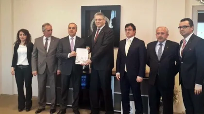 Sakarya AK Parti Milletvekili Aday Adayı Levent Ulusoy, SATSO'yu Ziyaret Etti