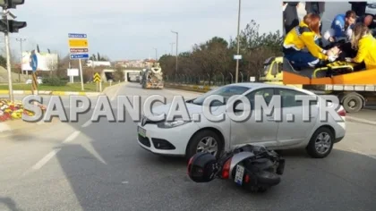 Sapanca Tem Kavşağında Meydana Gelen Trafik Kazasında Gökhan Özdoyuran Yaralandı