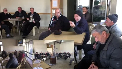 Sapanca Yanık Mahallesinde Çiftçi Toplantısı Yapıldı