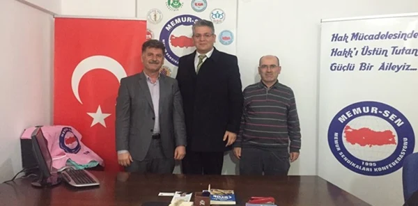 Ulusoy'dan Memur Sen'e Ziyaret