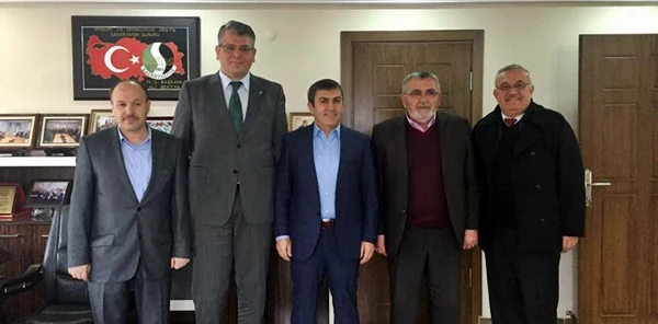 Ulusoy Minibüsçüler Odasını Ziyaret Etti