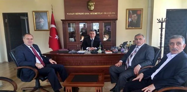 Aday Adaylarından Azcan'a Ziyareret