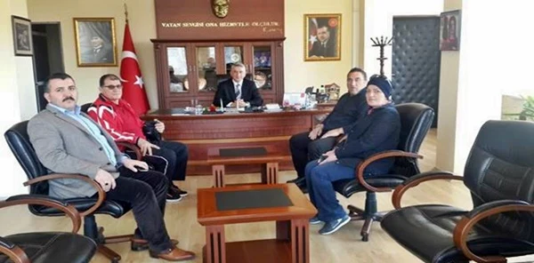 Baş Pehlivanlardan Azcan'a Ziyaret