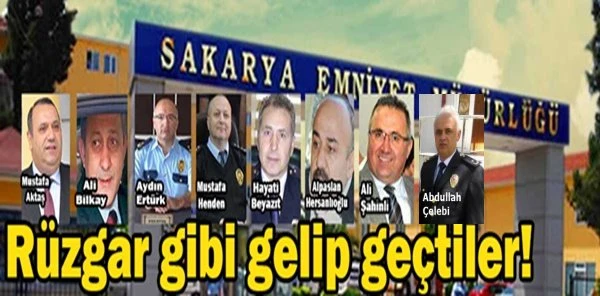 Dört Polis Müdürü Emekliye Sevk Edildi