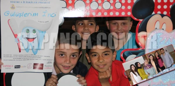 Sapanca Myo'dan 'Gülüşlerim İnci' Projesi