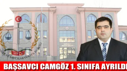 Sapanca Başsavcısı Camgöz 1'nci Sınıfa Ayrıldı