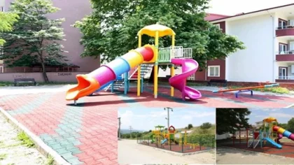 Sapanca'da Yeni Çocuk Parkları Yapılıyor, Eskiyenler Yenileniyor