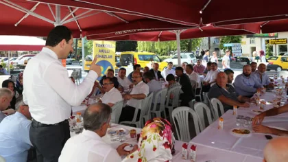 AK Parti Sapanca'da Ramazan Bayramlaşması