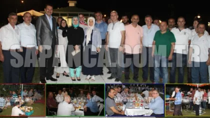 AK Parti Sapanca'nın İftarında İzdiham Yaşandı