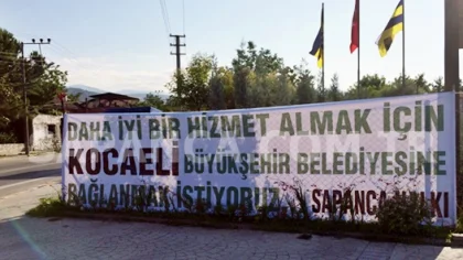 "Kocaeli'ne Bağlanmak İstiyoruz"