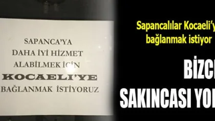 Özgür Kocaeli: "Sapanca'nın Kocaeli'ye Bağlanmasından Mutluluk Duyarız"