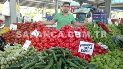 Sapanca Cuma Pazarı 30 Temmuz Tarihli Parakende Sebze ve Meyve Fiyatları