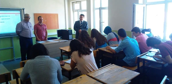 Kaymakam Yıldırım'dan Anadolu Lisesine Ziyaret