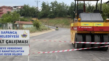 Asfaltlama Çalışmaları Devam Ediyor