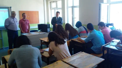 Kaymakam Yıldırım'dan Anadolu Lisesine Ziyaret