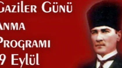 19 Eylül Gaziler Günü Kutlama Programı Belli Oldu