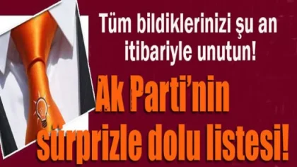 İşte AK Parti Sakarya Milletvekili Adayları