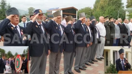 Sapanca'da Gaziler Günü Kutlandı