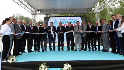 Çelik İsale Hattı Devreye Alındı